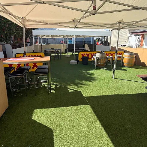 Beer Garden Commercial Hotel Biloela